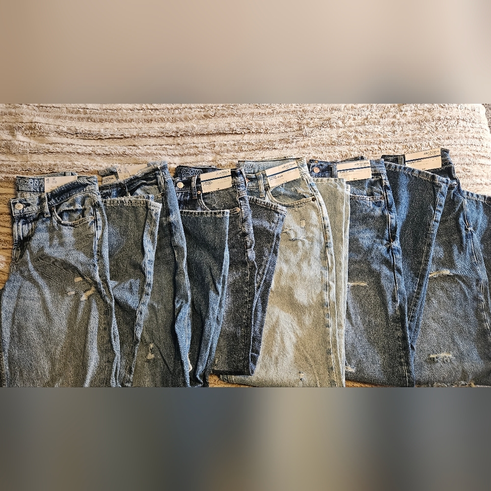 Arizona Size 5 Jeans (LOT OF 6)